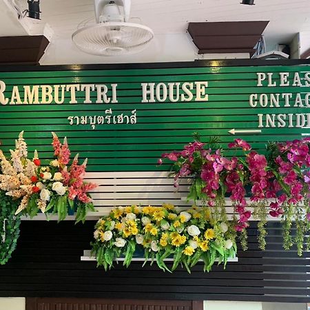 Hotel Rambuttri House Bangkok Exterior foto